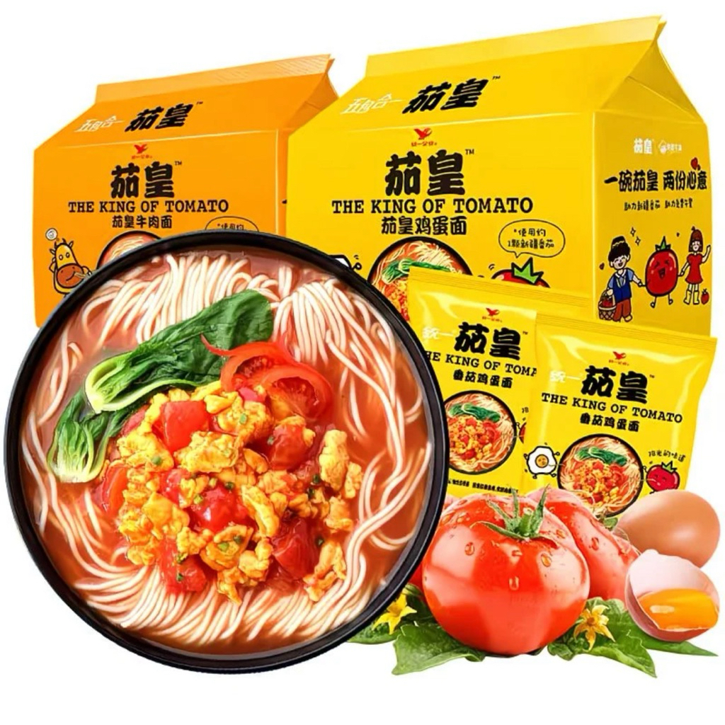 พร้อมส่ง มาม่าเนื้อมะเขือเทศจีน อร่อยมาก ให้เยอะสุดๆ รับรองความอร่อยได้
