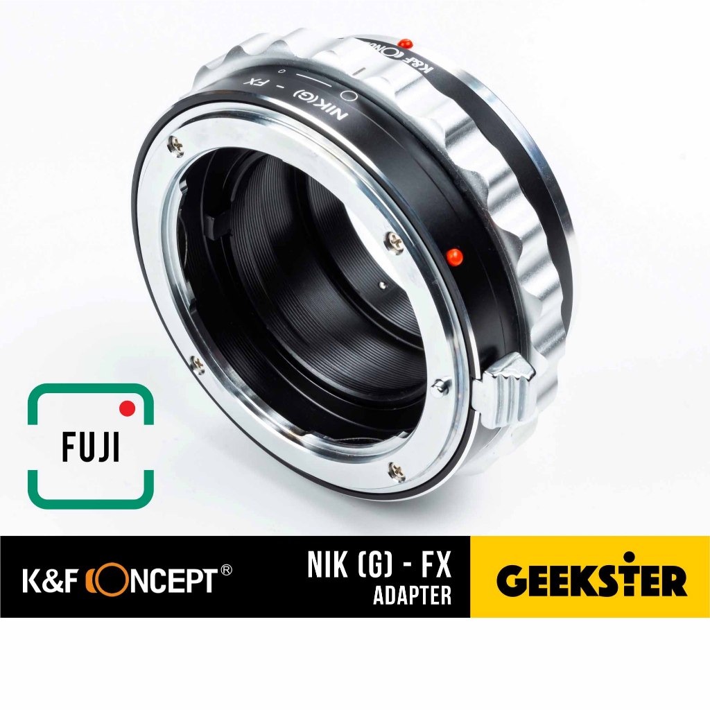 เมาท์แปลง K&F Nikon G - Fuji FX / Ai Ais F G Nik-FX Nik เลนส์ อะแดปเตอร์ Lens Adapter ฟูจิ fujifilm