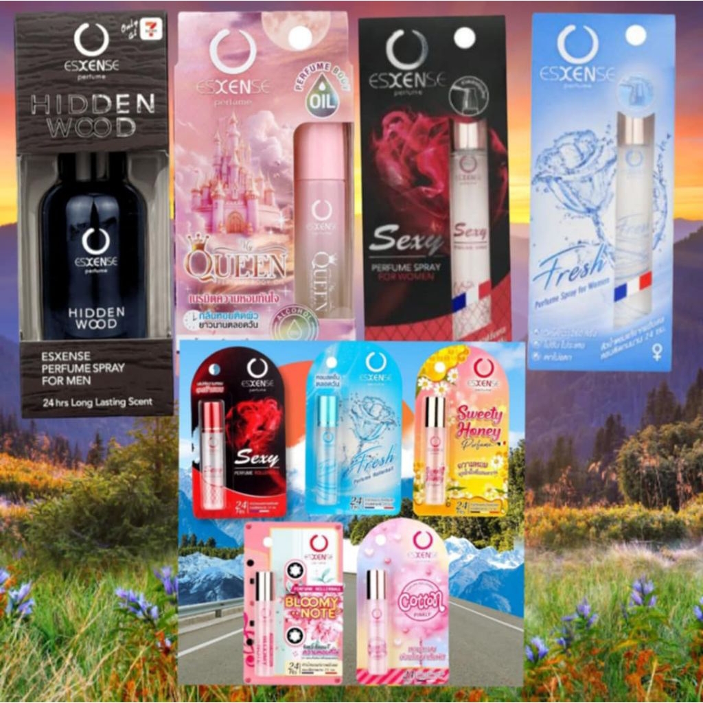 น้ำหอม เอสเซ้นส์ หอม ทั้งวัน หัวน้ำหอมแท้ ฝรั่งเศส Esxense France perfume Queen เนรมิตความหอมทันใจ
