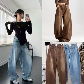 (พร้อมส่ง) Corduroy denim pants ยีนส์ทรงพองรุ่น 61880 TAG FS…