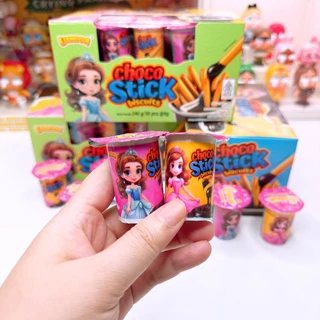 Choco ถาดและแบบกระปุก ขนมปังเเท่งบิสกิต จิ้มช็อกโกแลต 1 กล่อง 30 ชิ้น