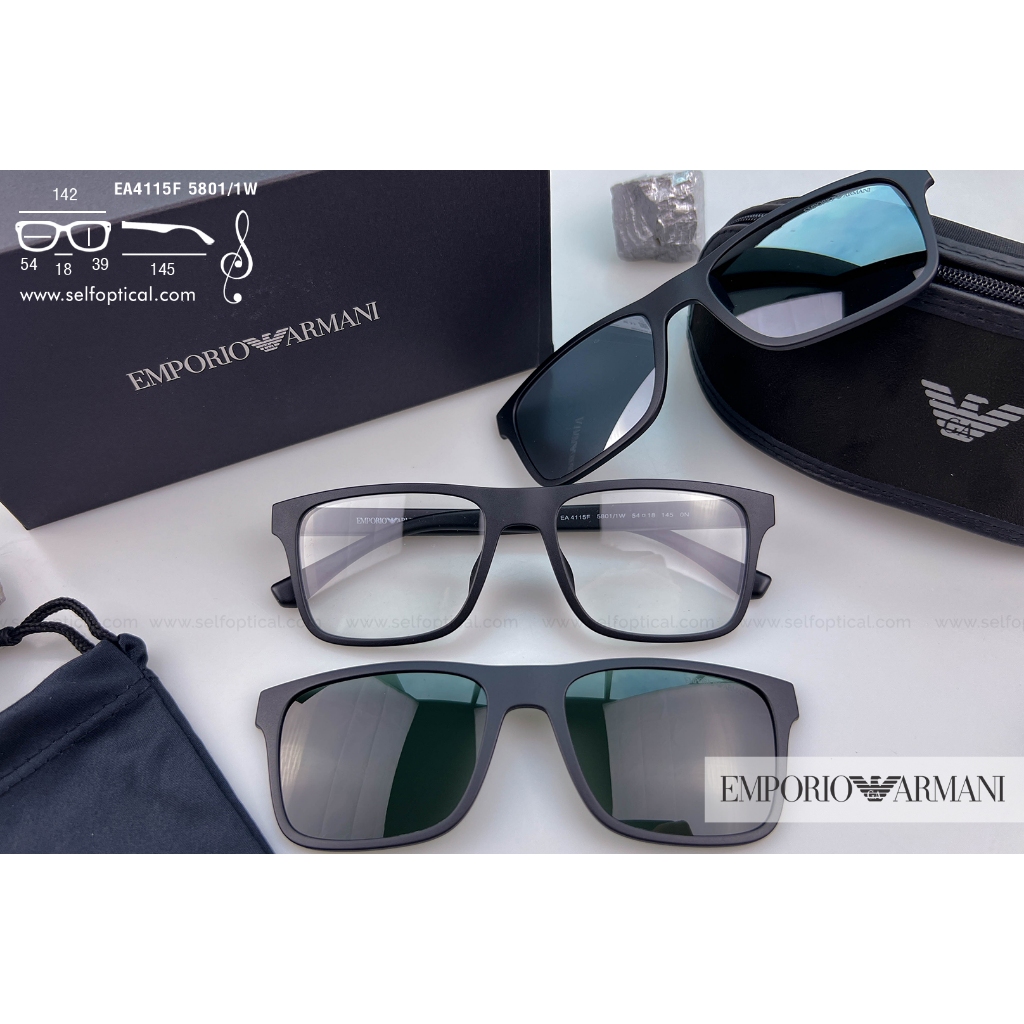 กรอบแว่น EMPORIO ARMANI EA4115F 5801/1W Size 54 ของแท้ รับประกัน 2 ปี ศูนย์ไทย พร้อมบริการหลังการขาย