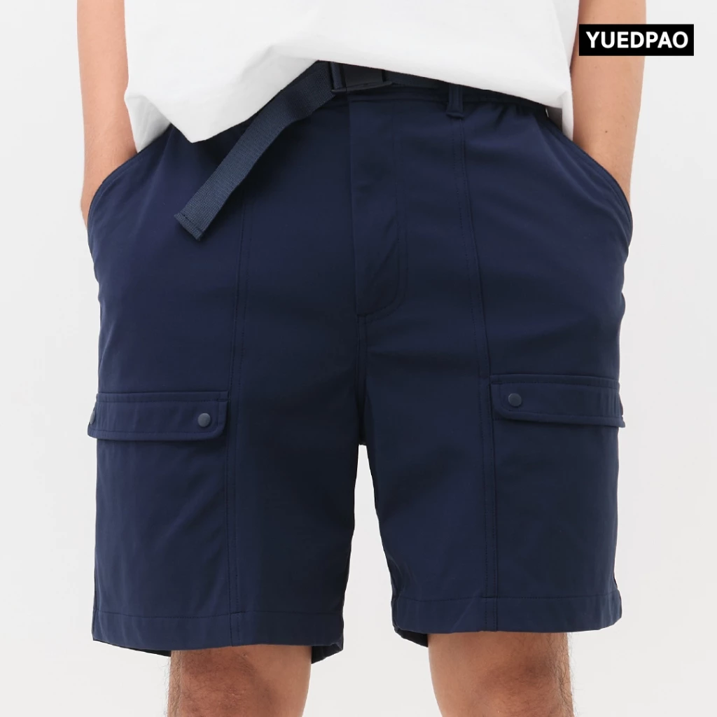 Yuedpao Smooth Stretch Cargo กางเกงคาโก้ขาสั้น กางเกงเดินป่า แคมป์ปิ้ง ผ้าหนาทรงสวย ยับยากรีดง่าย (6 สี) thumbnail 9