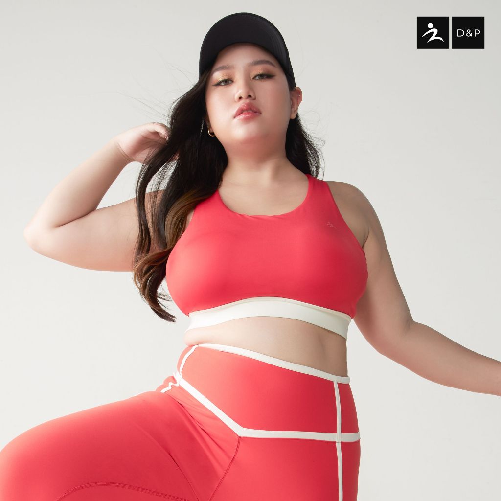 (Plus Size) D&P Sport Sports Bra | Home Run | D-8109 สปอร์ตบรา ไร้โครง กระชับ เก็บเนื้อส่วนเกินได้ดี