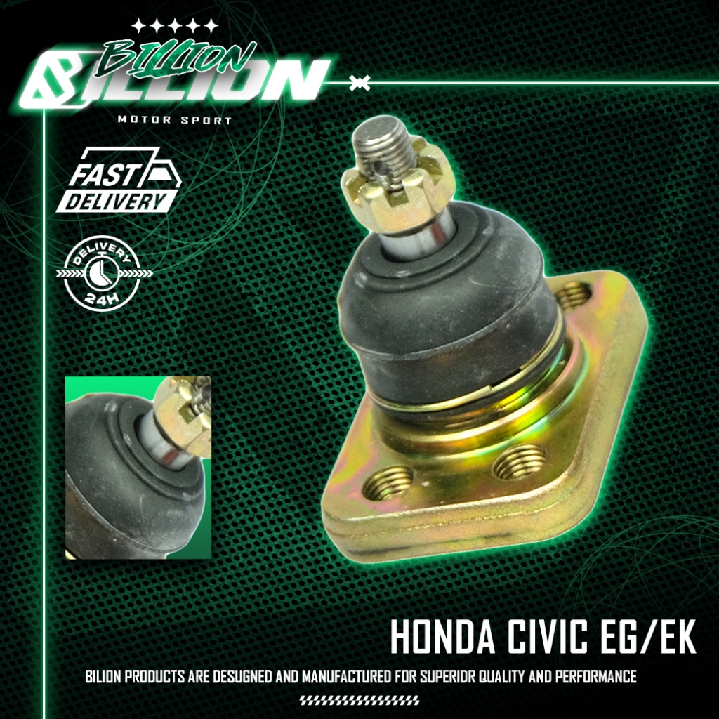Billion ลูกหมากปรับมุมหน้า สำหรับ HONDA Civic EG / EK (ขายเป็นชิ้น)