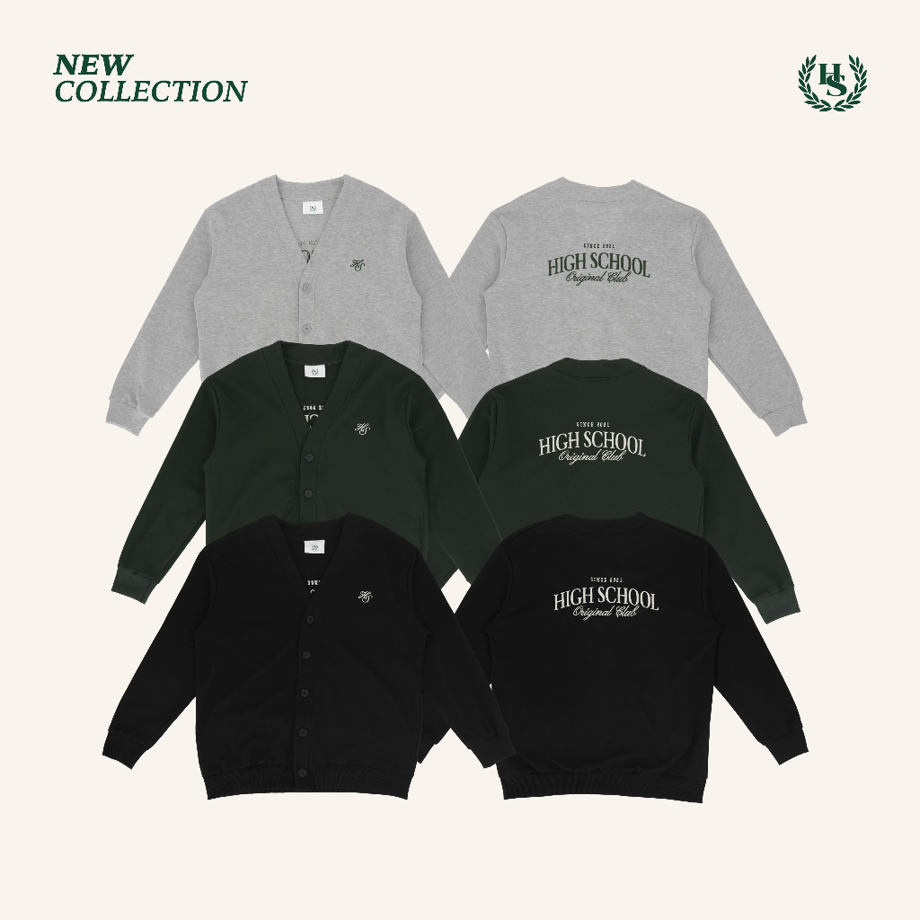 High school Winter Collection 2025 : Cardigan เสื้อคาร์ดิแกน – OTB20633
