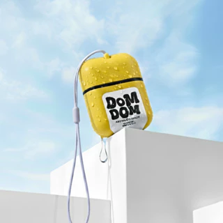 DOM DOM ยาดมเป๊ปเปอร์มิ้นท์ มีสายคล้องคอกลิ่นหอมเย็นสดชื่นกลิ่นเป๊ปเปอร์มิ้นท์ มี5สีให้เลือก