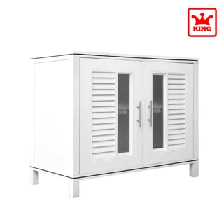 ตู้อเนกประสงค์ KB1-85 นูโว 88.5x45x75.5 (สินค้าประกอบเอง)