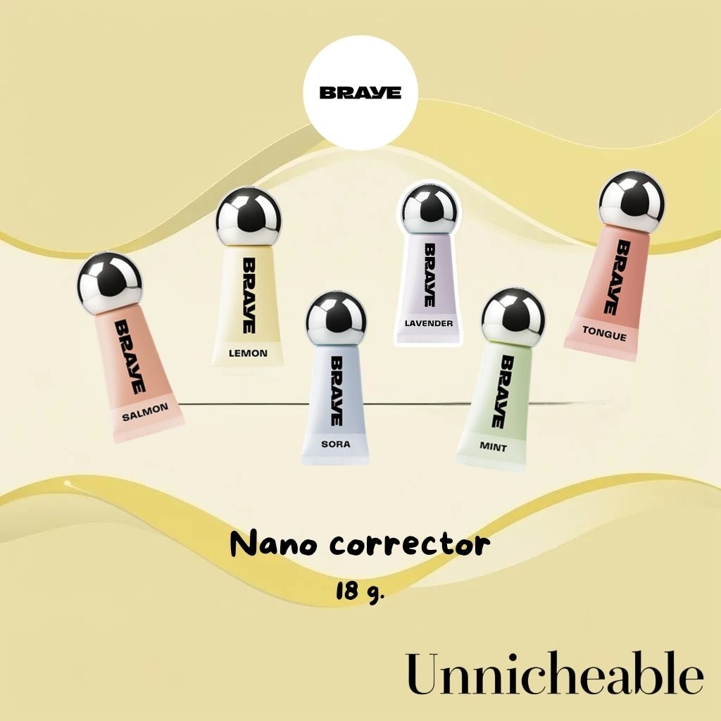 [พร้อมส่ง] เติมสตอค BRAYE - Nano Corrector 6 สี ขนาด 18 กรัม คอเรคเตอร์แบบแท่งพกพาจากเกาหลี