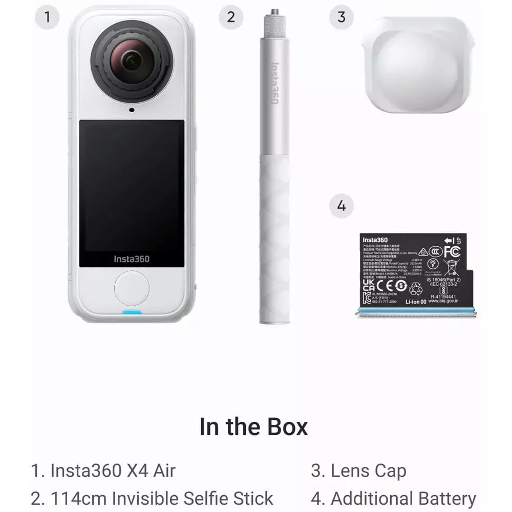 Insta360 X4 Air - กล้อง 360 องศา thumbnail 8