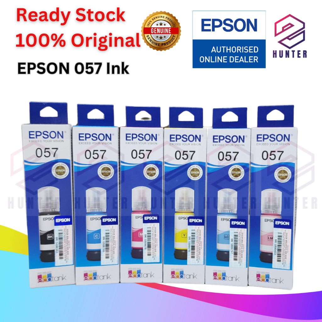 EPSON 057 T09D100-600 FOR L8050 L18050 ของแท้