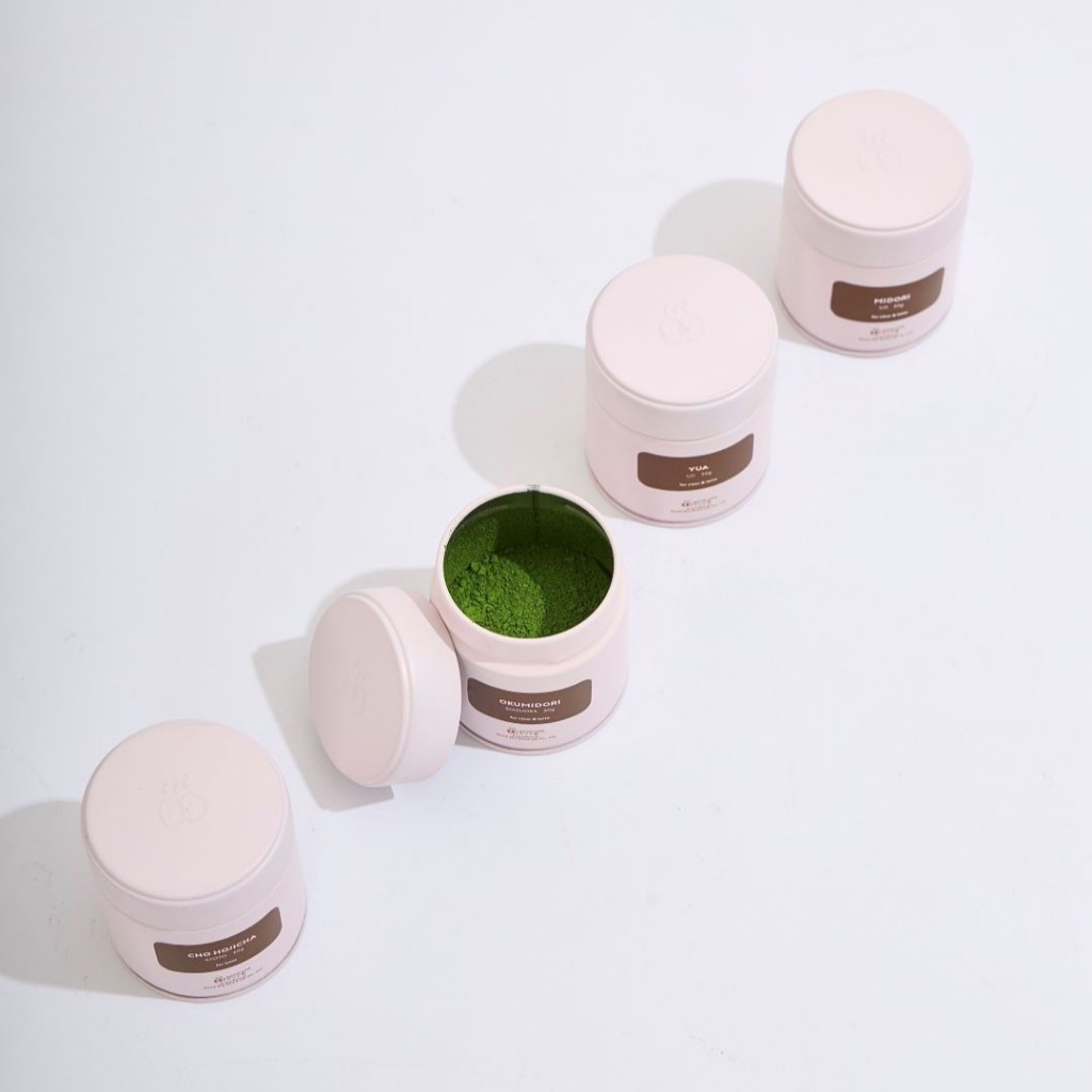 GOOD CHĀ - OKUMIDORI Ceremonial Well-balanced with Panda Nutty Umami Firing For Clear&Latte 30g - รูปที่ 4