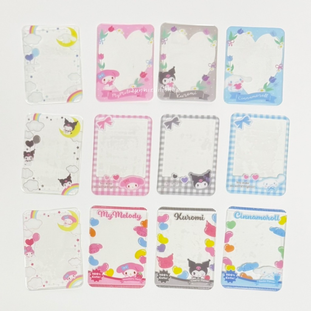 ซองพลาสติก ใส่บัตร ใส่รูป ลายการ์ตูน ***สั่งซื้อขั้นต่ำ 2ชิ้นนะคะ***