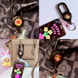 [Tana.design] Colorful Retractable Keychain