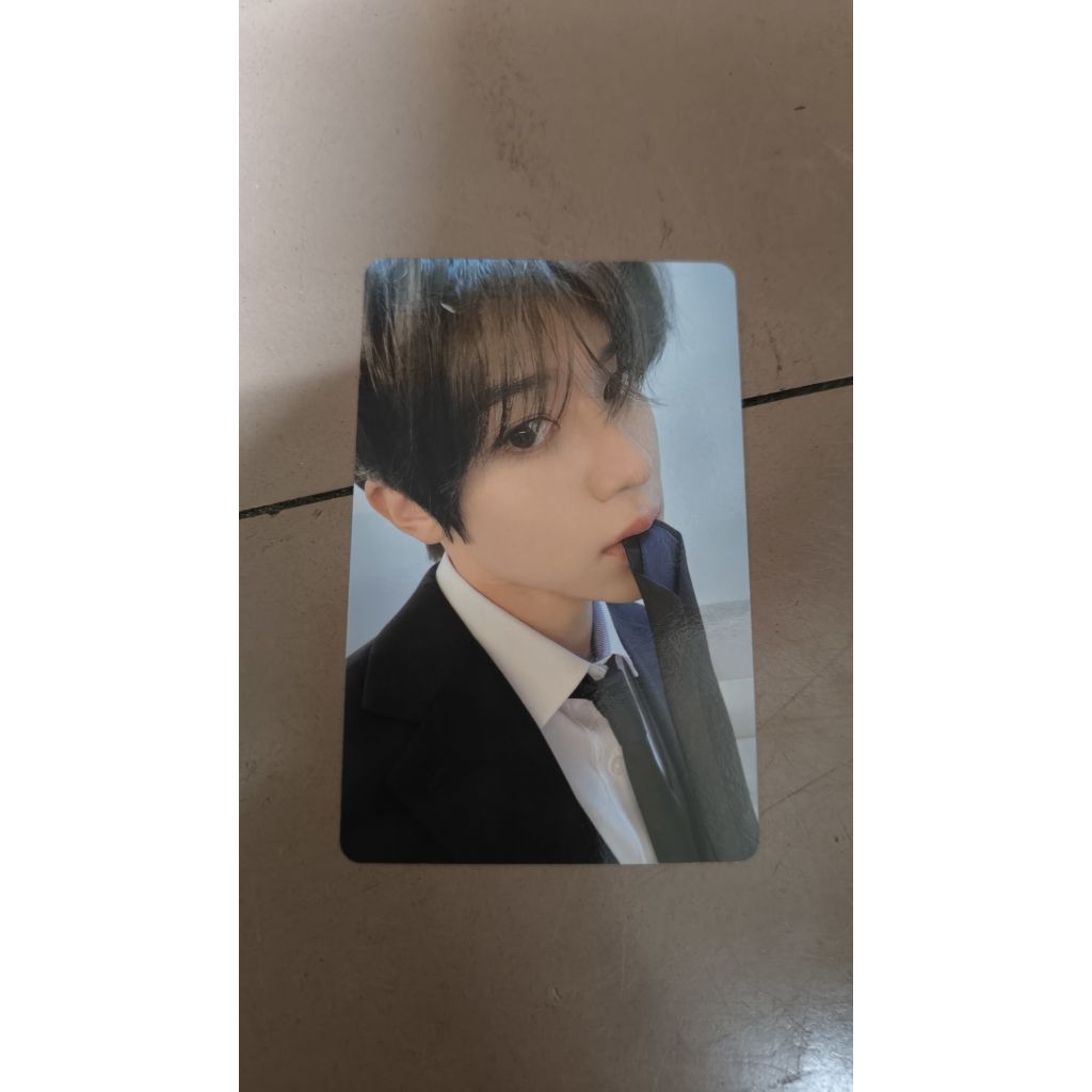 NCT wish login photocard special sion