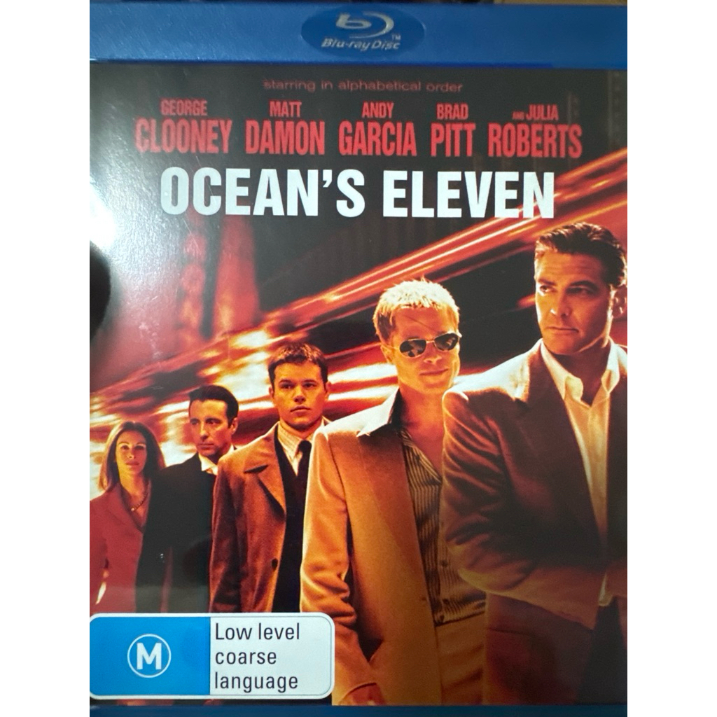 ocean eleven มือ2 *ไม่มีไทย* บลูเรย์
