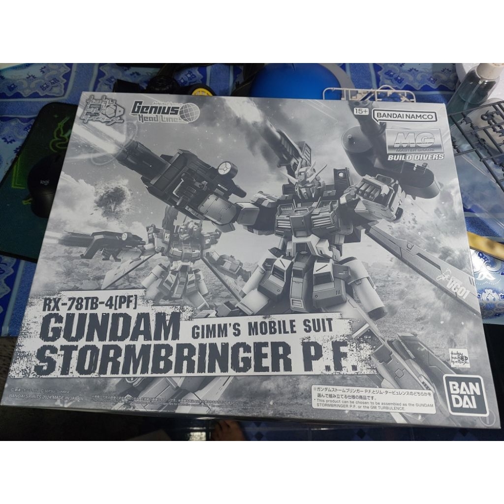 P-BANDAI MG 1/100 Gundam Stormbringer P.F.