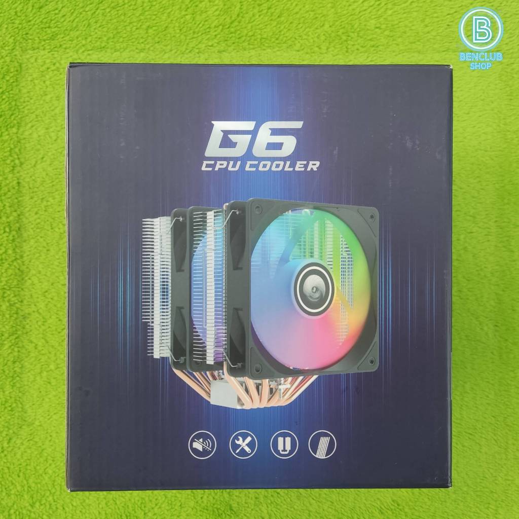 ซิงค์ลม Ihave Air Cooling รูปแบบสองทาวเวอร์ พัดลม2ตัว ใหญ่จัด สินค้ามือสอง