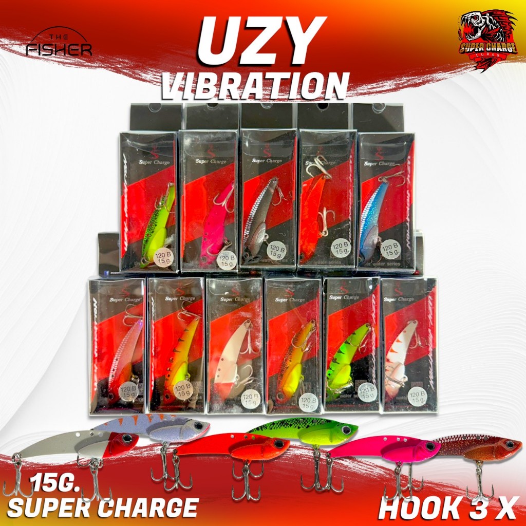 A12 กระดี่เหล็ก UZY Vibration ขนาด 15กรัม By Super Charge