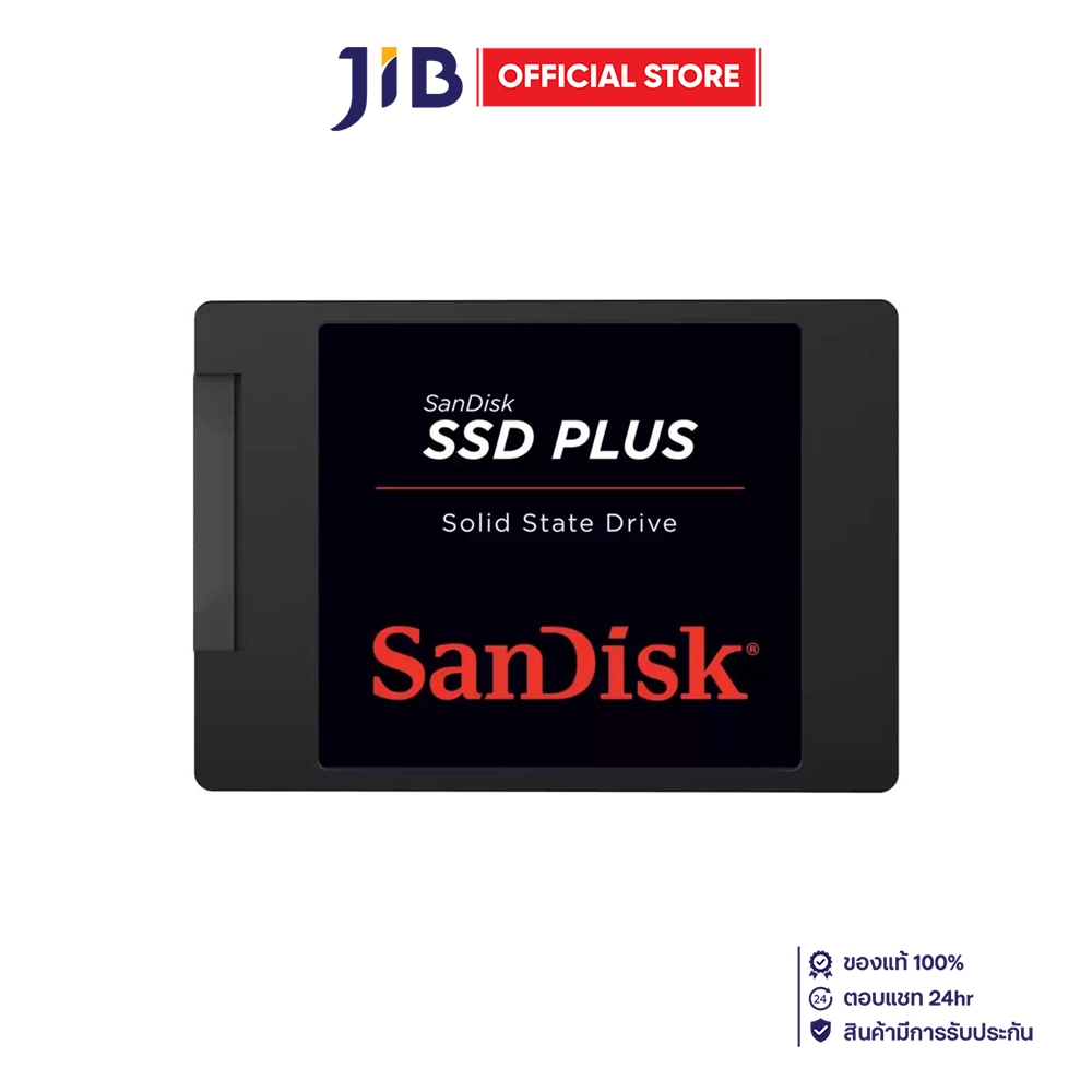 500 GB SSD (เอสเอสดี) SANDISK SSD PLUS - 2.5 INCH SATA3 SDSSDA-500G-G28