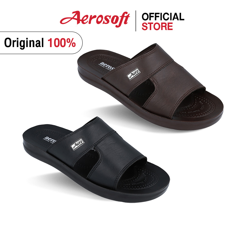 Aerosoft รองเท้าแตะผู้ชายแบบสวมแอโร่ซอฟ รุ่น MA4146