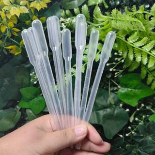 หลอดหยดพลาสติก 1ml 3ml 5ml 10ml แพค10 ดรอปเปอร์ Dropper หลอด…