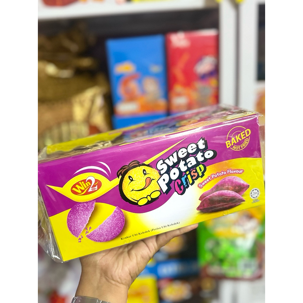 ปังมันยิ้ม Potato crisp รสมันม่วง