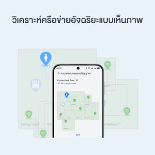 [8.20 | โค้ดลด 10%] HUAWEI WiFi BE3 | เราเตอร์ | Wi-Fi 7 ความเร็วสูง 3.6 Gbps | MLO ดูอัลแบนด์ ลดดีเลย์