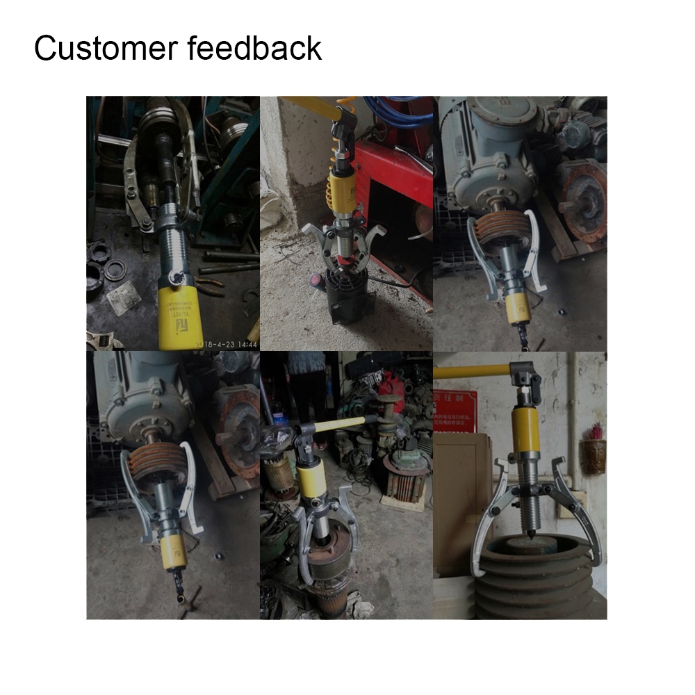 เครื่องดูดลูกปืน มูเล่ย์ ไฮดรอลิก เหล็กดูดสามขาไฮดรอลิค ตัวดูดลูกปืนแบบไฮดรอลิก เครื่องดึงลูกแบริ่ง 3 ขา 5ton - รูปที่ 5