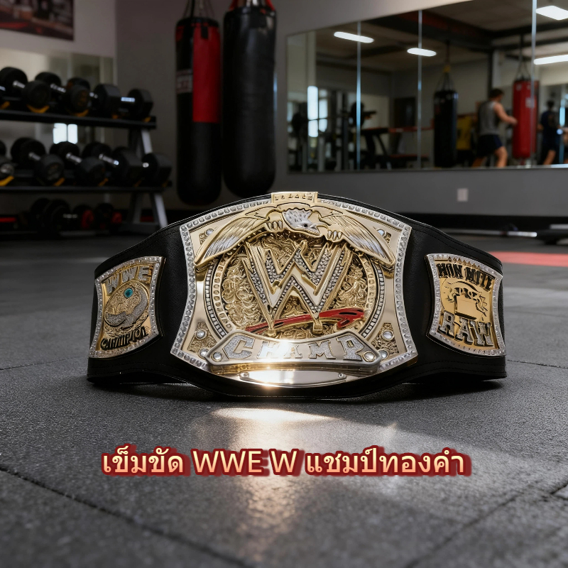 frogprince1WWE วางจำหน่ายในสต็อก เข็มขัดแชมป์มวยปล้ำ เข็มขัดทองรุ่นเฮฟวีเวทของมวยสากล เข็มขัดแชมป์มวยสั้น เข็มขัดแชมป์มว