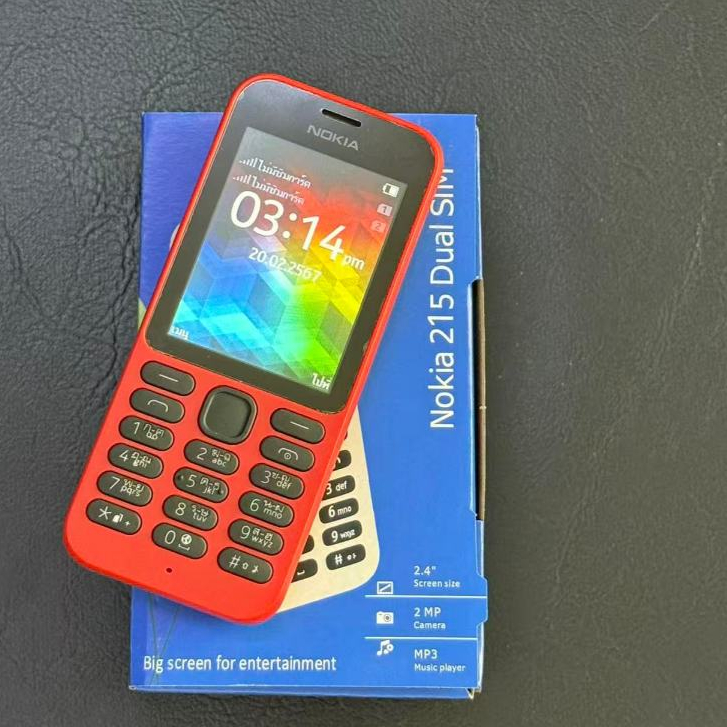 โทรศัพท์มือถือปุ่มกด Nokia215 ปุ่มกดไทย-เมนูไทย มีของพร้อมส่ง ใส่ได้AIS TRUE ซิมการ์ด 4G