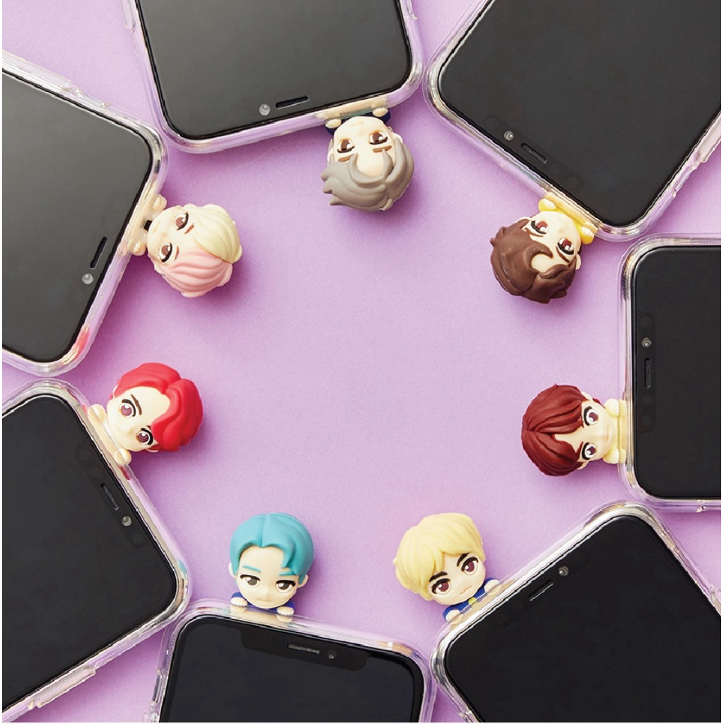 พร้อมส่งที่ไทย ✨Tinytan BTS mobile figure (ไทนี่ทัน บีทีเอส ฟิกเกอร์ ติดโทรศัพท์) ของแท้ 100%💜