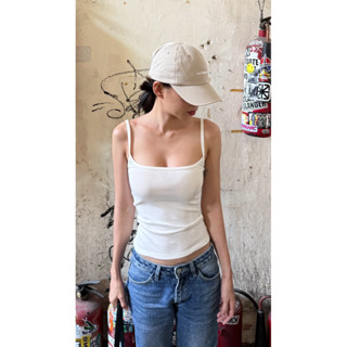 Daily Curve Tank\\ สายเดี่ยวทรงเข้ารูปใส่ง่ายทุกวัน