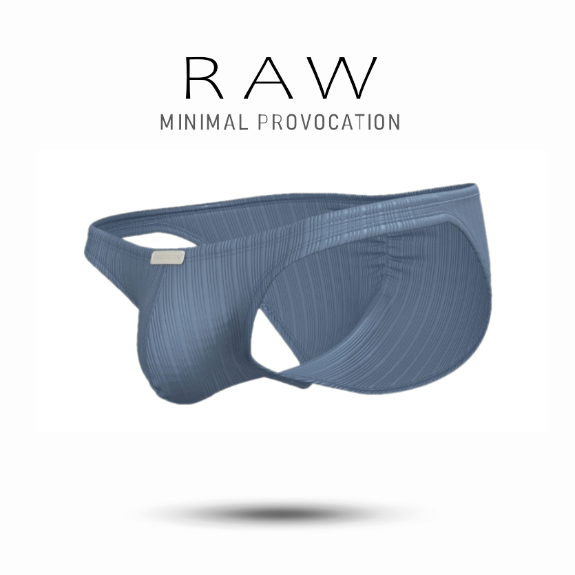 [NEW] Private Structure กางเกงชั้นในชาย รุ่น Raw Low Rise Brief - Polar Blue [4817]
