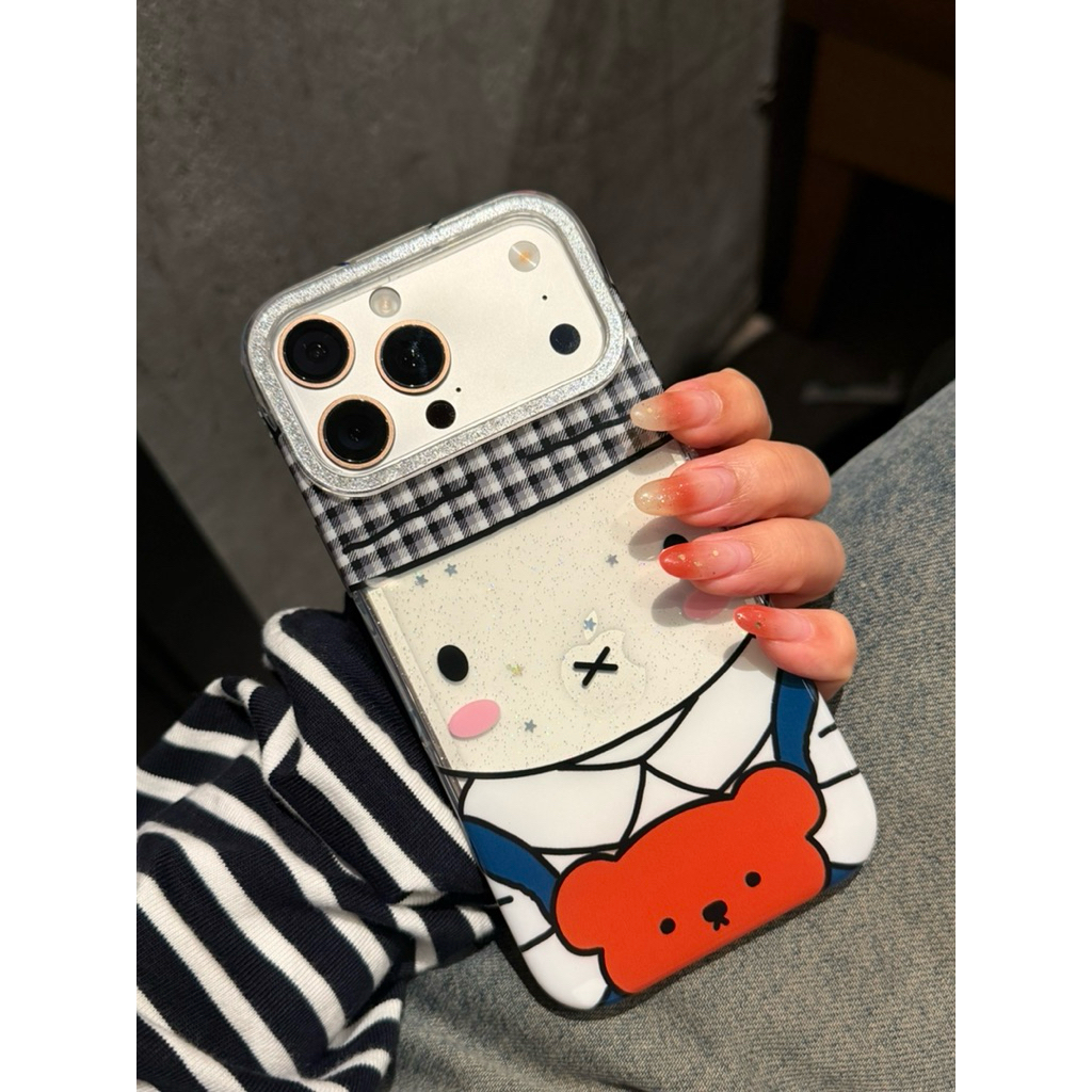 [14-17pm] เคสมิฟฟี่หมวกสก็อตวิ้ง ขอบกล้องยกสูง กันกล้อง