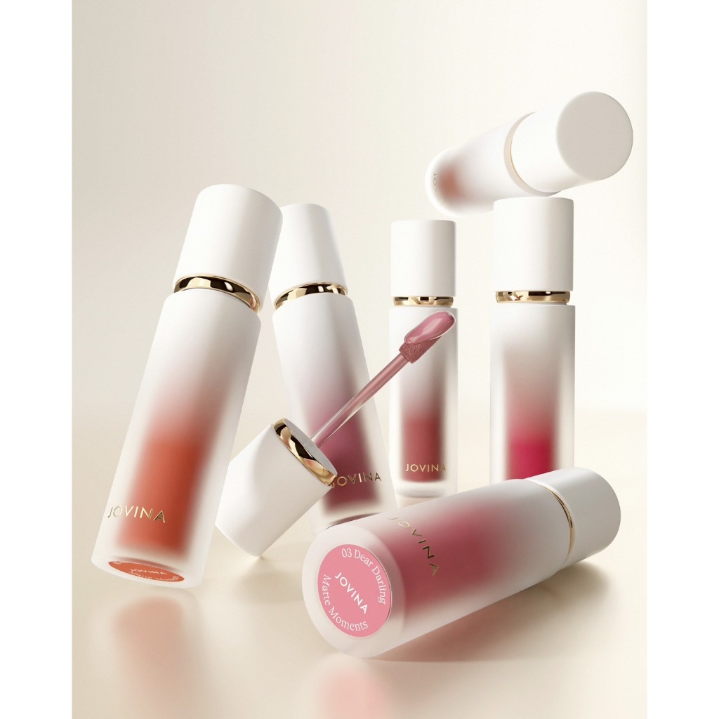 Jovina Matte Moment Lip ลิปสติกซอฟท์แมตต์