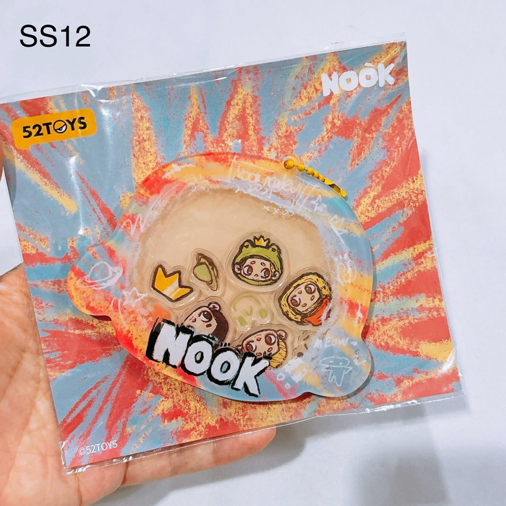 พวงกุญแจ ตุ๊กตา nook 52toys aclilic อะคลิลิค ใหม่ ในห่อ