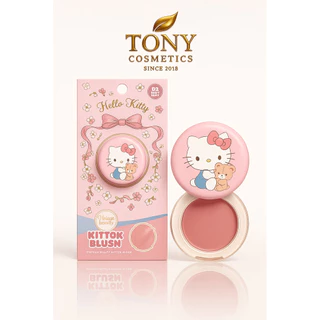 CINTAGE BEAUTY BLUSH KITTOK ซินเทจ บลัชออน เนื้อมูส คิตตี้ คิตต๊อก
