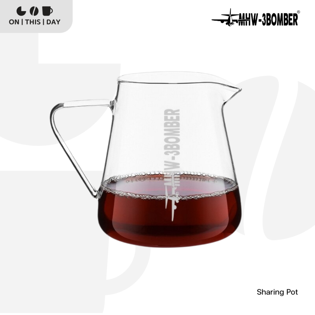 MHW-3BOMBER Sharing Pot / Server เหยือกแก้วดริปกาแฟ ขนาด 500 ml