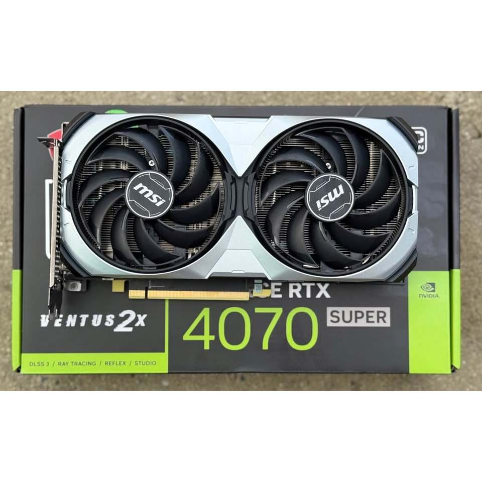 4070 SUPER msi ventus2x 12 G