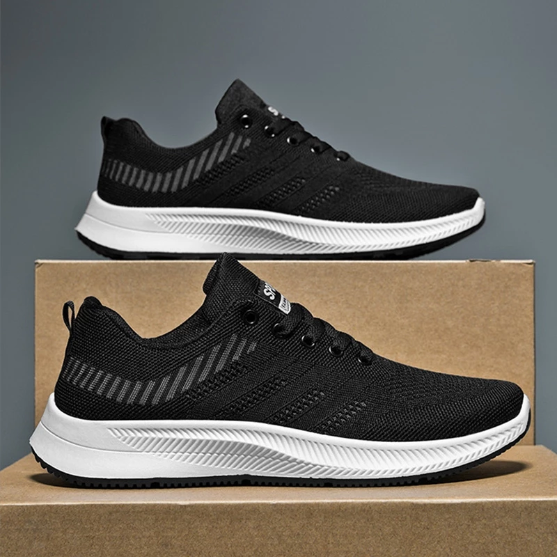 boyshop. รองเท้าผ้าใบตาข่ายแบบสบาย ๆ สำหรับผู้ชาย จัดส่งรวดเร็ว จัดส่งฟรี