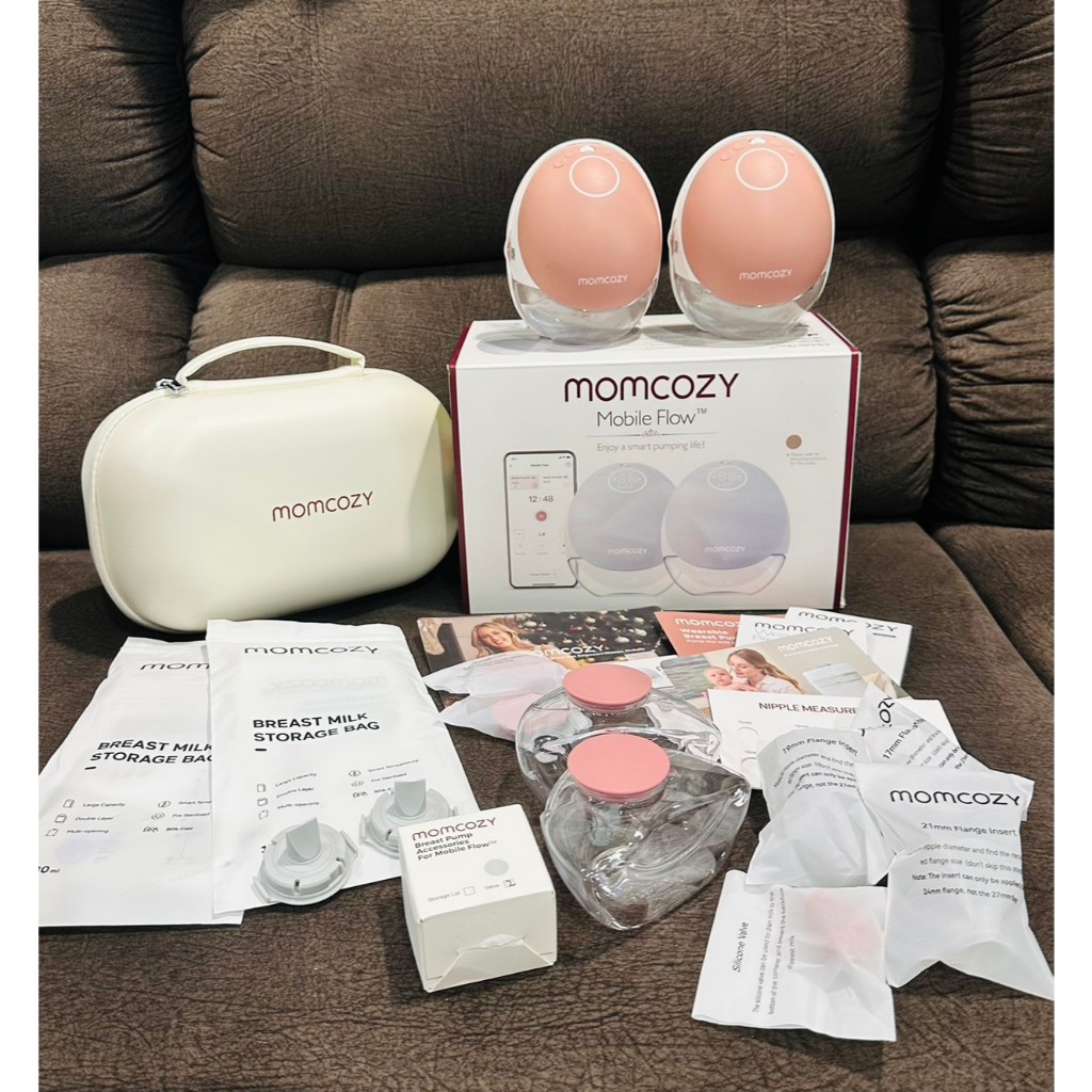 Momcozy M9 เป็นเครื่องปั๊มนมแบบสวมใส่ (wearable breast pump)