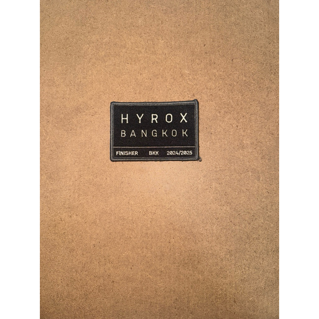 HYROX Bkk finisher collectible batch