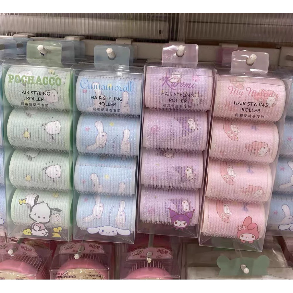 🎀พร้อมส่ง โรลม้วนผม Sanrio x Miniso ลิขสิทธิ์แท้ 💯
