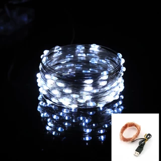 ✨สายไฟ ตกแต่ง✨ 8สี LED ลวดทองแด่ง USB สายไฟหิ่งห้อย ( 1เมตร 5 เมตร 10เมตร )