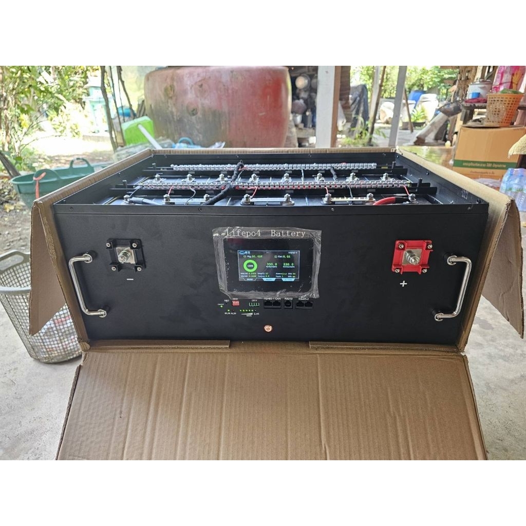 แบตลิเธียมฟอสเฟต 51.2v 16kw