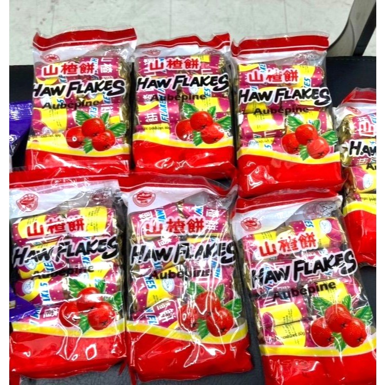 บ๊วยแผ่น เซียงจา ซันจา ขนมบ๊วยเหรียญ 1 ถุง บรรจุ 10 ชิ้น