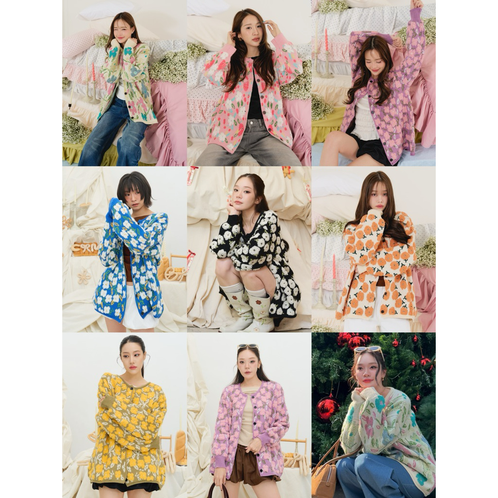 เรยา cardigan เสื้อไหมพรม