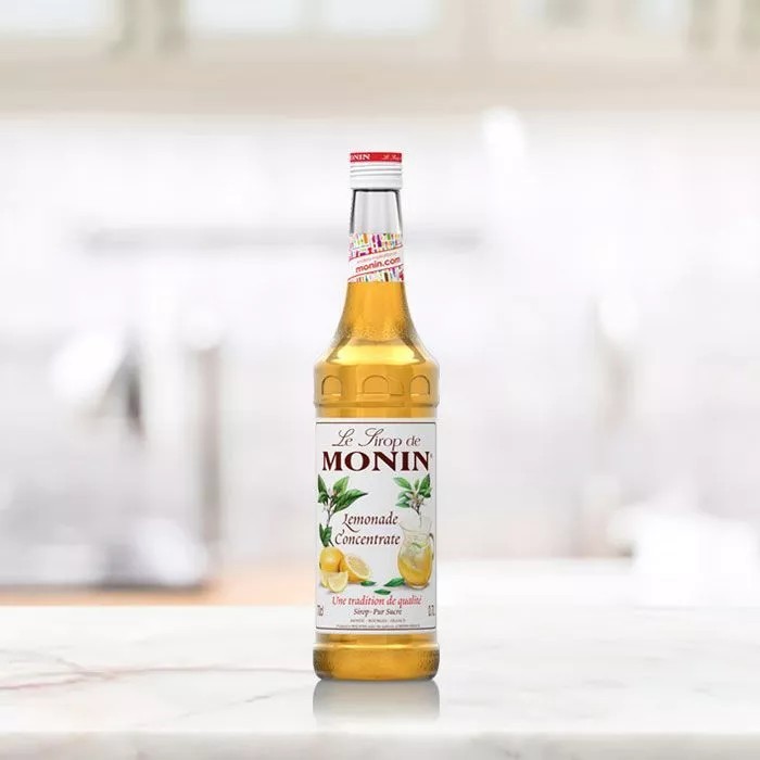 🌟พร้อมส่ง🌟MONIN Lemonade Concentrate Syrup 700 ml. 1 bottle โมนิน เลม่อนเข้มข้น ไซรัป 1 ขวด
