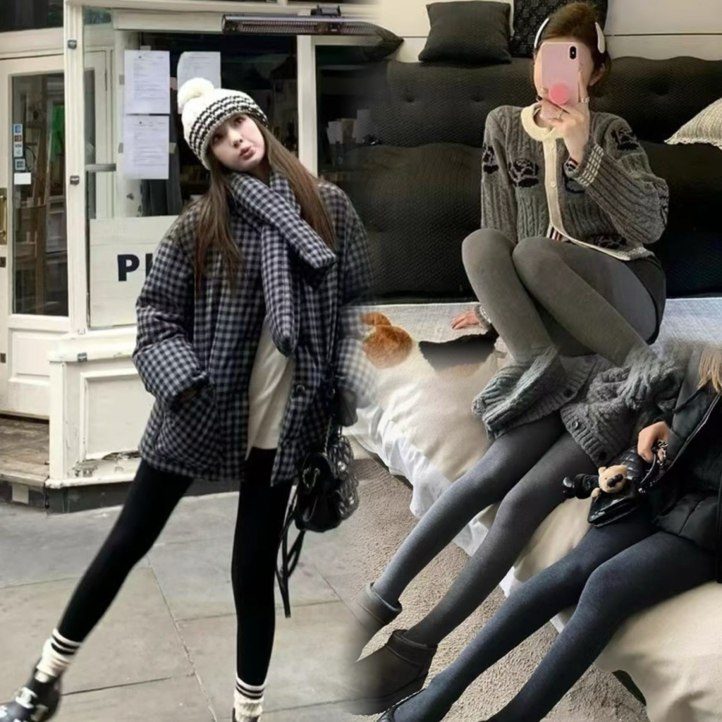 0939# ถุงน่องเลกกิ้ง เนื้อผ้ายืดอย่างดี งานสวย TAG : Y.JIA STUDIO 🇰🇷